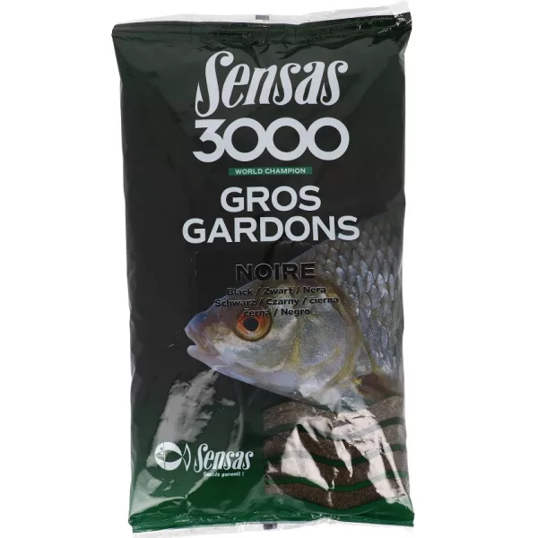 Sensas 3000 Gros Gardons Big Roach Black Pastura 1kg