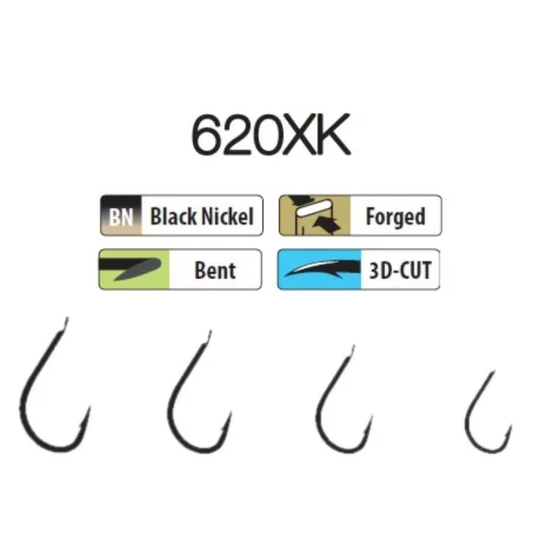 Trabucco XPS 620XK 08 Amo con paletta, Barbed 25pz