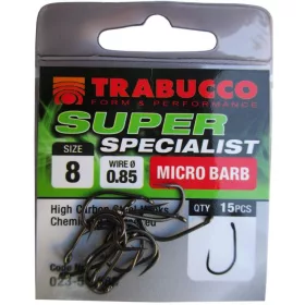   Trabucco Super Specialist 8 Amo con Ardiglione e Occhiello 15pz