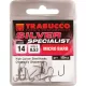 Trabucco Silver Specialist 12 con paletta, amo da feeder con ardiglione 15 pezzi
