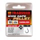 Trabucco Wide Gape Pellet 10 Amo con paletta, senza ardiglione 15pz