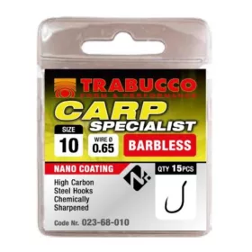   Trabucco Carp Specialist 16 Amo con Occhiello Senza Ardiglione 15pz