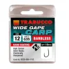 Trabucco Wide Gape Carp 18 amo senza ardiglione con paletta 15pz