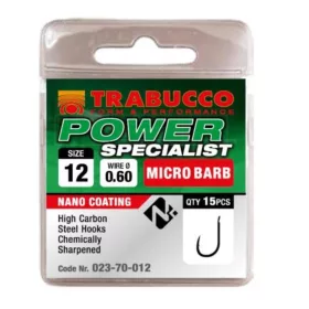   Trabucco Power Specialist 12 Amo con paletta, con ardiglione 15pz