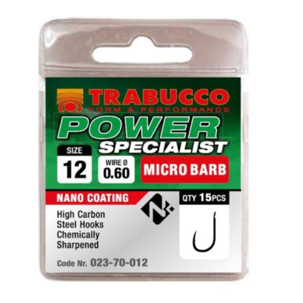 Trabucco Power Specialist 18 Amo con paletta, con ardiglione 15pz
