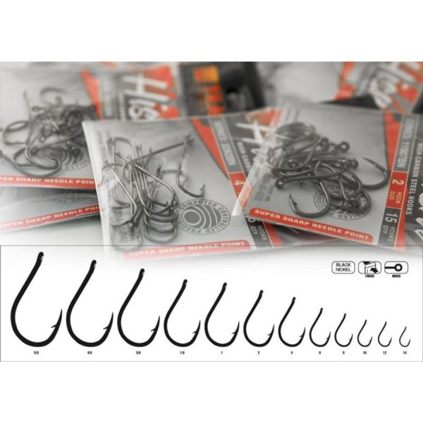 Trabucco Hisashi 10026 4/0 Amo per Pesci Predatori 7pz