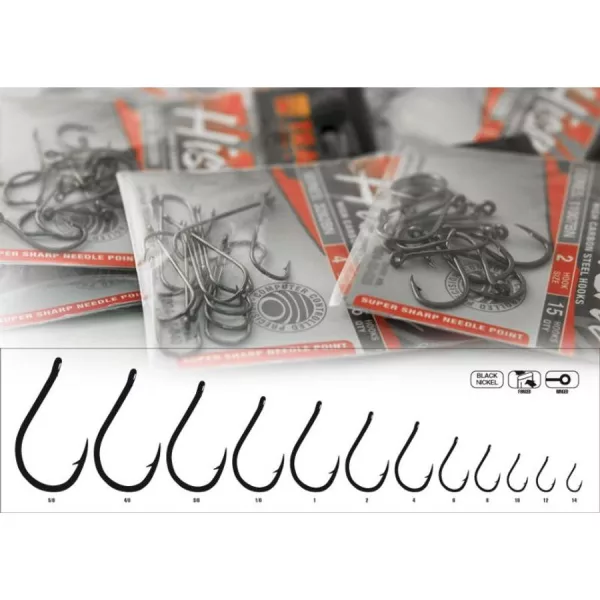Trabucco Hisashi 10026 02 Amo per Pesci Predatori 15pz