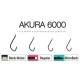 Trabucco Akura 6000 12 Amo a paletta, Barbed 15pz