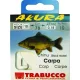 Trabucco Akura Carp 02 Amo Prelegato Monofilo con Paletta e Ardiglione 10pz