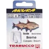 Trabucco Akura Breme 08 Amo Prelegato Monofilo con Paletta e Ardiglione 10pz
