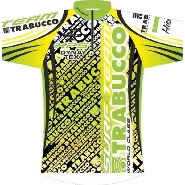 Trabucco Surf Team Maglietta Verde-Gialla M