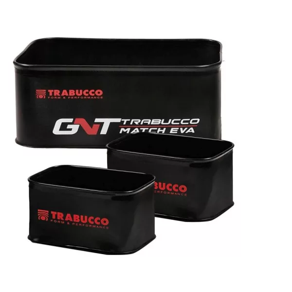 Trabucco GNT Match Evagoundbait Bowl Set 3 Ciotole per Pastura