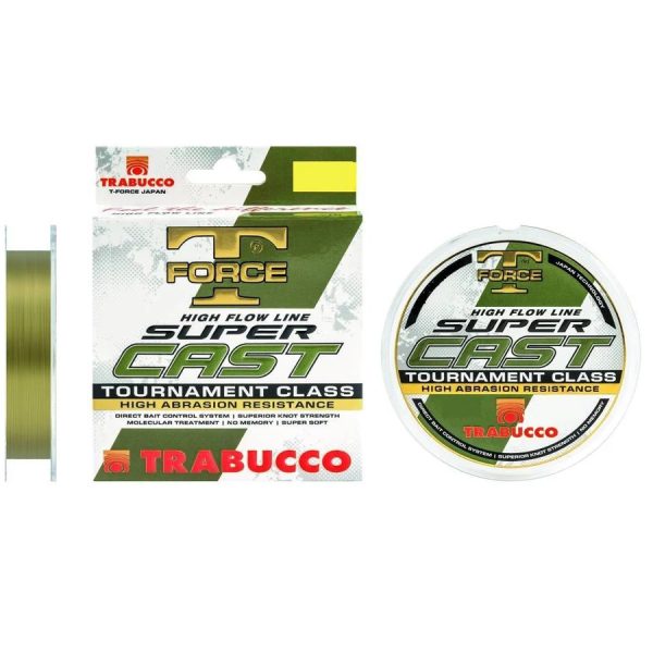 Trabucco T-Force Super Cast 0,50mm 500m Monofilo da Pesca