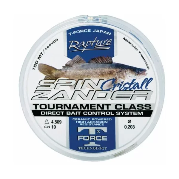 Rapture Spin Luccioperca Crystal 150m 0,25mm Monofilamento