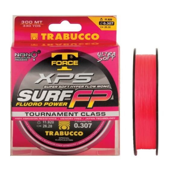 Trabucco T-Force XPS Surf Fluoro Power 600m 0,28mm Filo Monofilo Principale