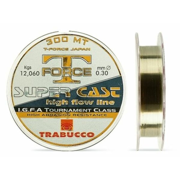 Trabucco T-Force Super Cast 300m 0,30mm Filo Monofilo Principale