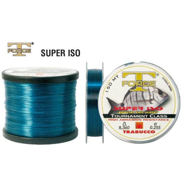 Trabucco T-Force Superiso 150m 0,205mm Monofilo da pesca