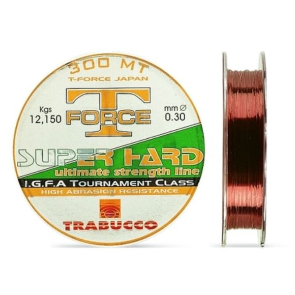 Trabucco T-Force Super Hard 300m 0,35mm Filo Monofilo Principale