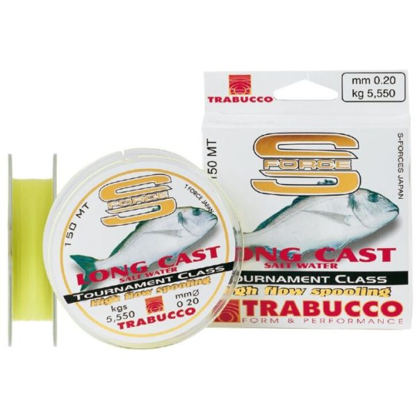 Trabucco S-Force Long Cast 300m 0,20mm Filo principale monofilamento