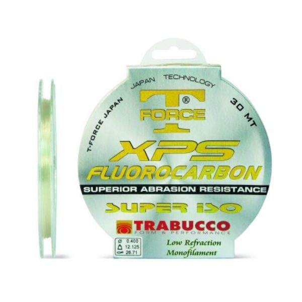 Trabucco T-Force Fluorocarbon Super ISO 20m 0,90mm Monofilo da terminale