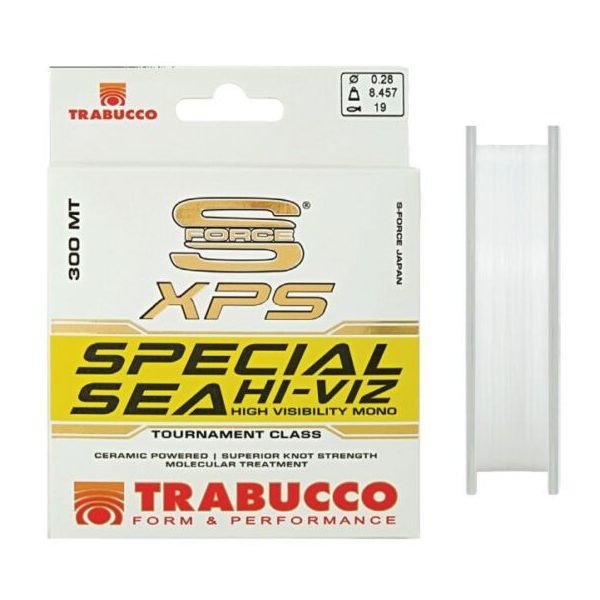 Trabucco S-Force XPS Special Sea Hi-Viz 600m 0,28mm Monofilo Lenze Madre