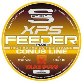   Trabucco S-Force Feeder Plus Conus 200m 0,25-0,185mm Monofilo Lenzo Madre