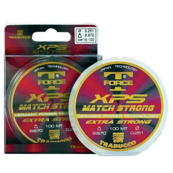 Trabucco T-Force XPS Match Strong 25m 0,20mm Monofilo Terminale