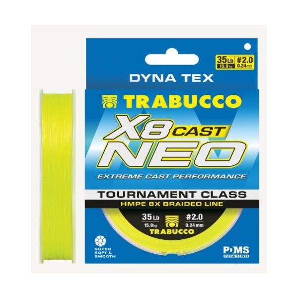 Trabucco DT X8 Neo Cast YL150m 0,148mm 6,8kg Trecciato da pesca