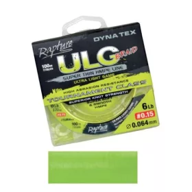 Rapture Dyna-Tex ULG lime 100m 0,072mm Trecciato da pesca