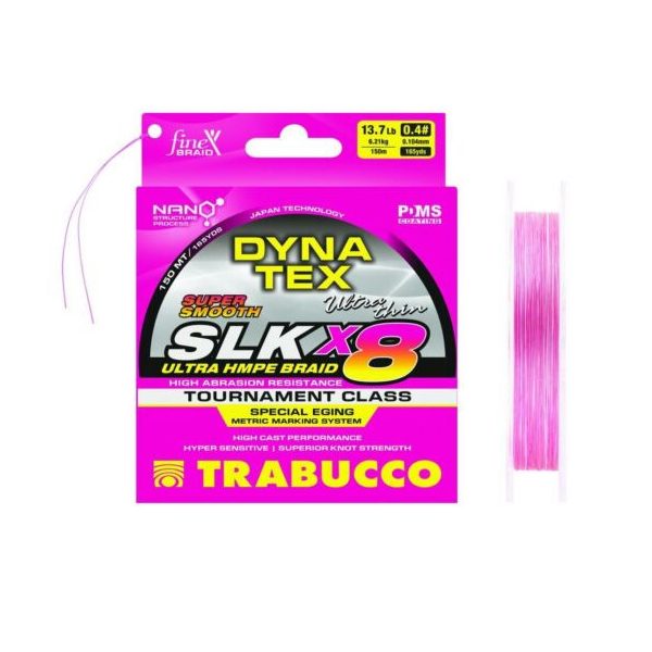 Trabucco Dyna-Tex SLK X8 Special EGI 150m 0,128mm Trecciato