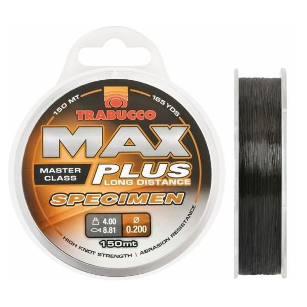 Trabucco Max Plus Filo Specimen 150m 0,40mm Filo madre monofilamento