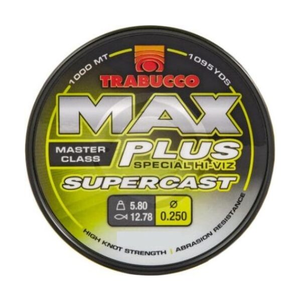 Trabucco Max Plus Filo Supercast 300m 0,30mm Filo madre monofilamento