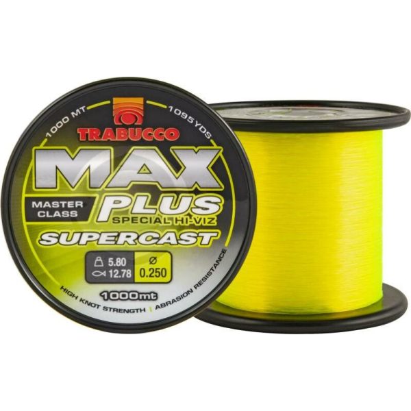 Trabucco Max Plus Filo Supercast 1000m 0,22mm Filo madre monofilamento