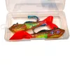 Meiho MC-140 14,6x10,3x2,3cm Csalis Doboz 12cm Gumihallal