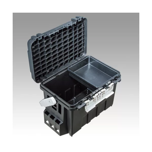 Meiho Bucket Mouth BM-9000 Fekete Szerelékes Láda 54x34x35cm