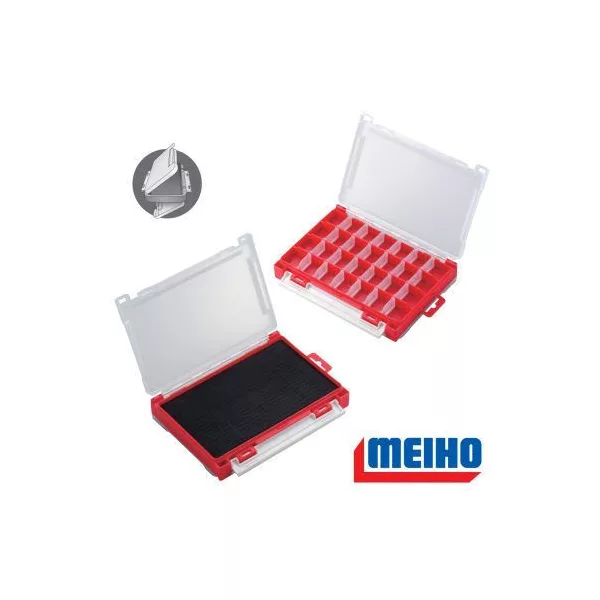 Meiho Rungun Case 3010W-1 Jigfej és Gumi Műanyag Doboz 20,5x14,5x4cm