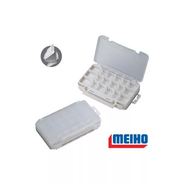 Meiho Rungun Case 1010W Műanyag Szerelékes Doboz 17,5x10,5x3,8cm