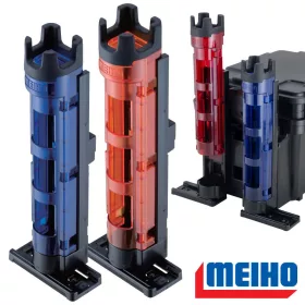 Meiho BM-300L Piros Bottartó Horgász Ládához 6x7x33cm