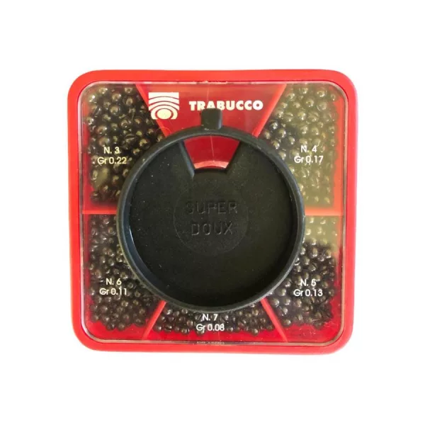 Trabucco GNT Match Kit Piombo Spaccato S-Large Quadrato 07-03 - 0,08-0,22gr