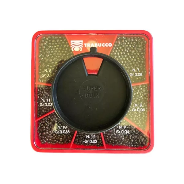 Trabucco GNT Match Kit di piombi a pallini XL-Fine 12-06 - 0,02-0,11gr