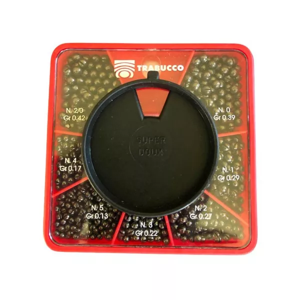 Trabucco GNT Match Kit di piombi a pallini XL-Large 05-2/0 - 0,13-0,42gr