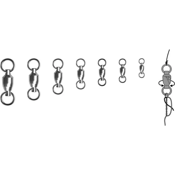 Trabucco BB Swivel Solid Ring 03 Girella 6pz