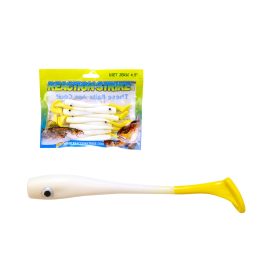 Arno Sphere Minnow White-Yellow 11cm Esca in plastica 10 pz