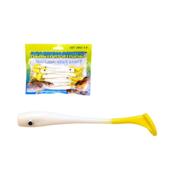 Arno Sphere Minnow White-Yellow 11cm Esca in plastica 10 pz