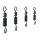 Trabucco XPS Competition Fast Link Swivels 20 Match-Feeder Girella a Sgancio Rapido 6pz