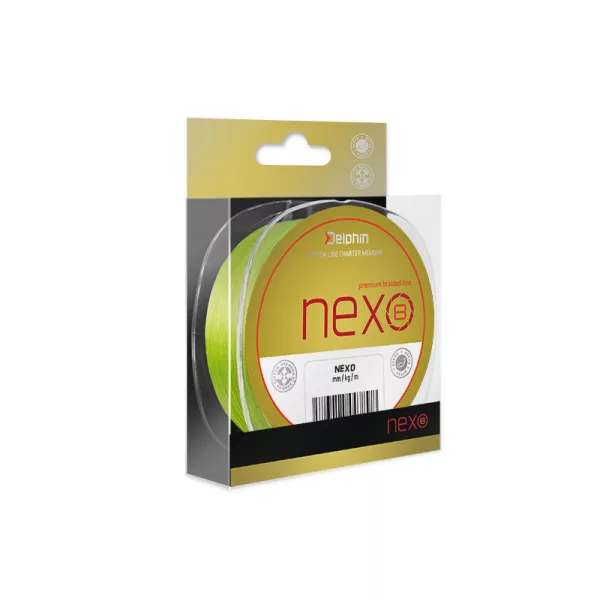 Delphin NEXO 8 fluo 300m 0,18mm 25,6lbs