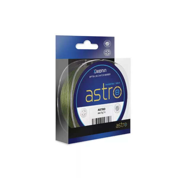 Delphin ASTRO 8 verde 130m 0,23mm 36,3lbs