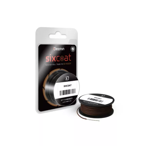 Delphin SIXCOAT Skin Line fango 5m 25lbs