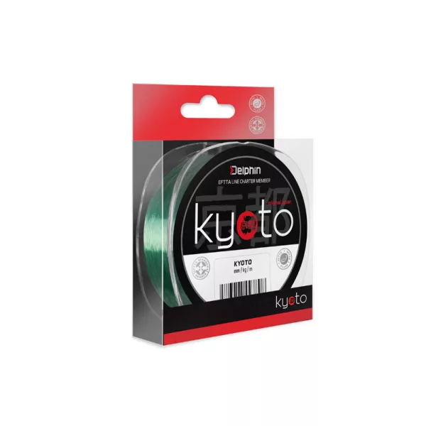 Monofilo Delphin KYOTO verde 0,128mm 3,4lbs 200m