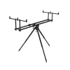Treppiede Delphin TPX3 BlackWay per 3 canne